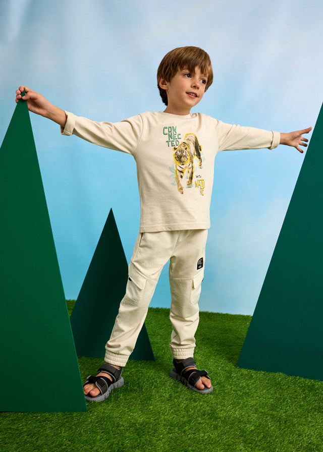 Pantalón Cargo Punto Skate Bear