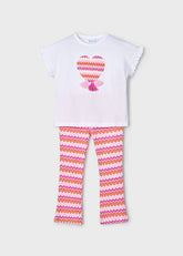 Conjunto Leggings Tobillero Malva