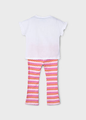 Conjunto Leggings Tobillero Malva