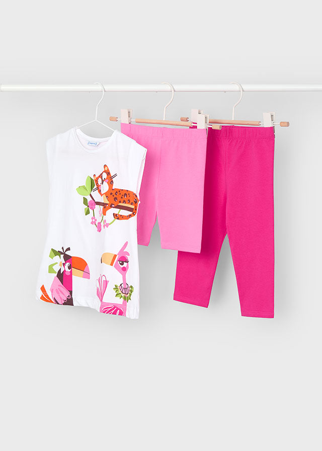 Conjunto Leggings Pink Sea