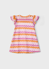 Vestido Punto Fantasía Malva