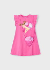 Vestido Bolsito Pink Sea