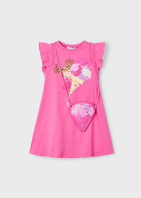 Vestido Bolsito Pink Sea