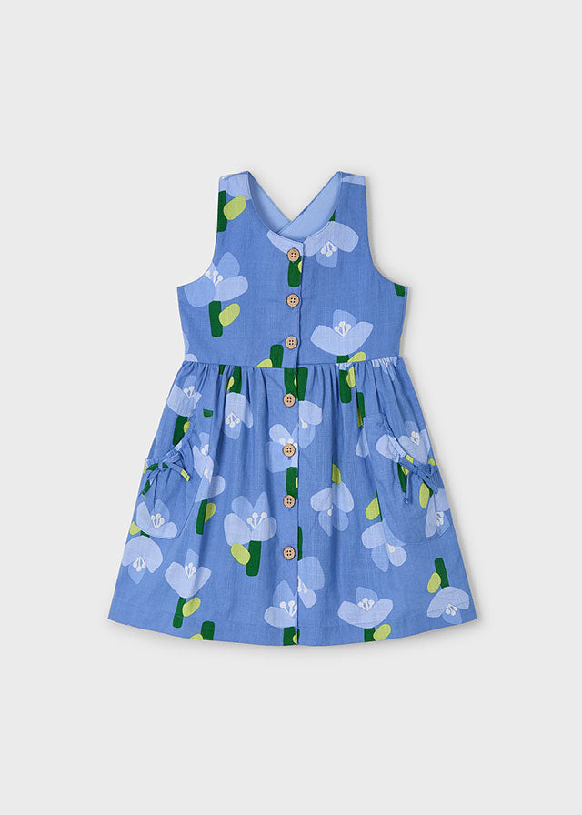Vestido Estampado Cerulean