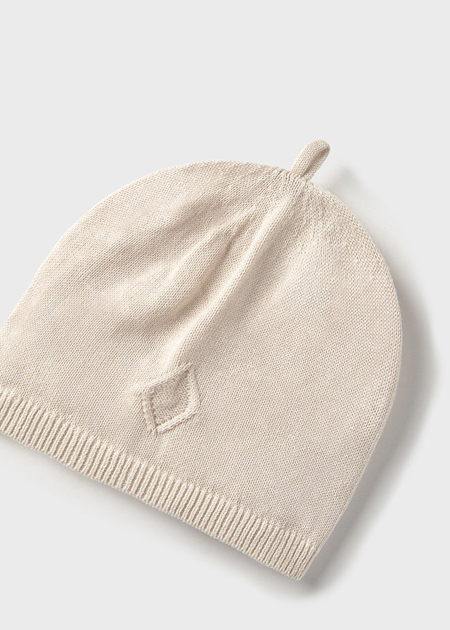 Gorro Tejido Beige Bunnies