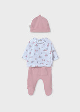 Set De Regalo Polaina Rosa Baby