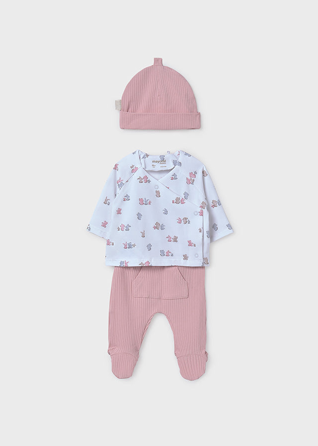 Set De Regalo Polaina Rosa Baby