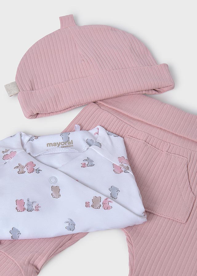 Set De Regalo Polaina Rosa Baby