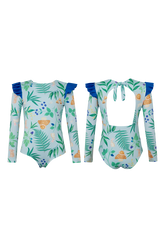 Vestido De Baño Wings Longsleeve