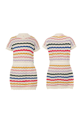 Vestido Tejido Arcoíris