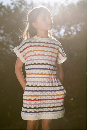 Vestido Tejido Arcoíris