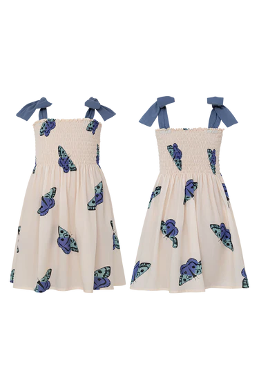 Vestido Polilla Azul