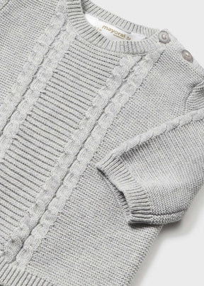 Conjunto Polaina y Gorro Tejido Luna