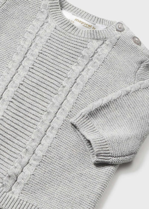 Conjunto Polaina y Gorro Tejido Luna