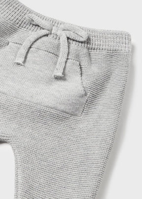 Conjunto Polaina y Gorro Tejido Luna