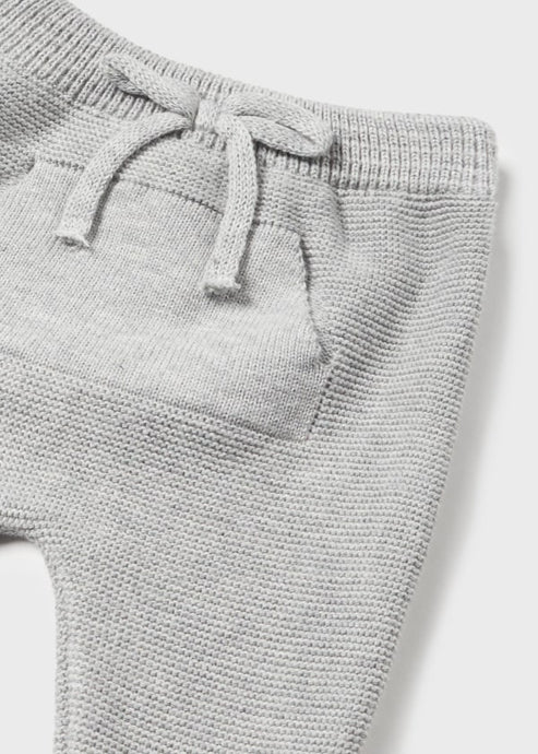 Conjunto Polaina y Gorro Tejido Luna