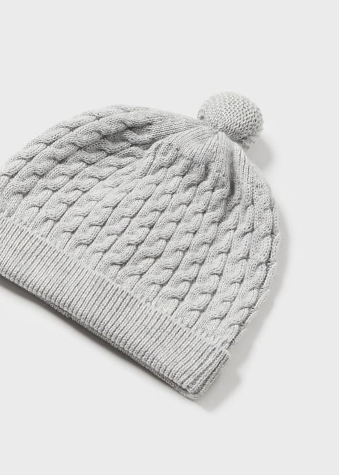 Conjunto Polaina y Gorro Tejido Luna