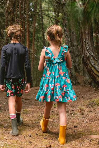 Vestido Bosque De Hongos