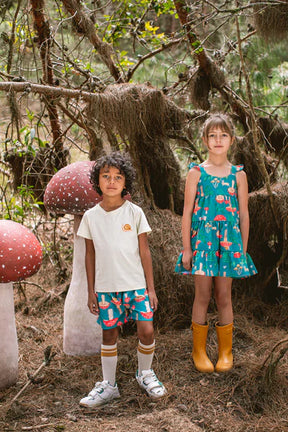 Vestido Bosque De Hongos