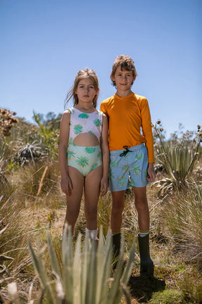 Bañador Baby Frailejones Azul - Minibhu