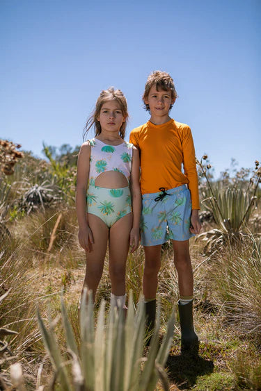 Bañador Baby Frailejones Azul - Minibhu