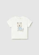 Camiseta Con Perro Randy Ceremonia - Minibhu