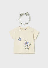 Camiseta Con Diadema Sprouts - Minibhu