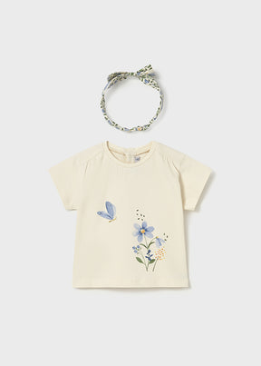 Camiseta Con Diadema Sprouts - Minibhu