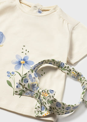 Camiseta Con Diadema Sprouts - Minibhu