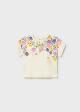 Camiseta Con Serigrafía Tulipa