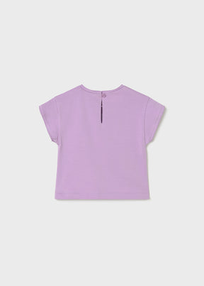 Camiseta Play Happy Lilac