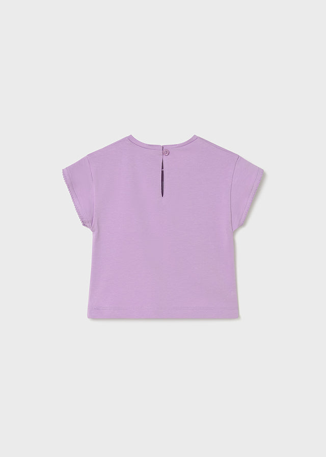 Camiseta Play Happy Lilac