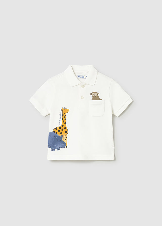 Camisa Polo Happy Hippos