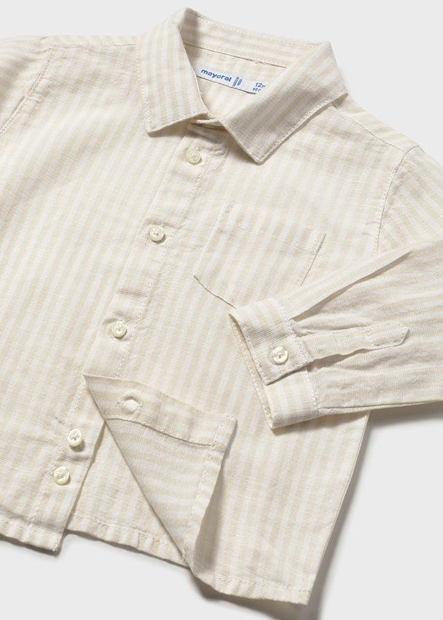 Camisa Lino Baby Ceremonia