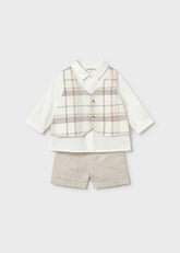 Conjunto Con Chaleco New Ceremonia - Minibhu