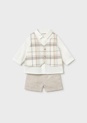 Conjunto Con Chaleco New Ceremonia - Minibhu