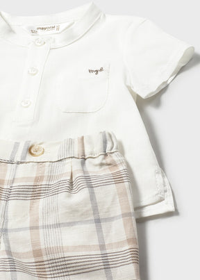 Conjunto Corto Plana New Ceremonia - Minibhu