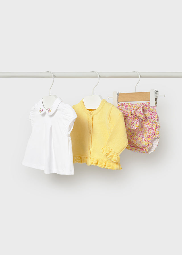 Conjunto 3 Piezas Tejido Sunny - Minibhu