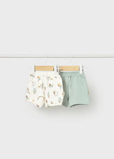 Set 2 Pantalones Cortos Tutti Frutti - Minibhu