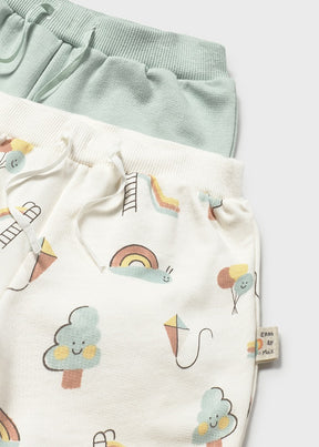 Set 2 Pantalones Cortos Tutti Frutti - Minibhu