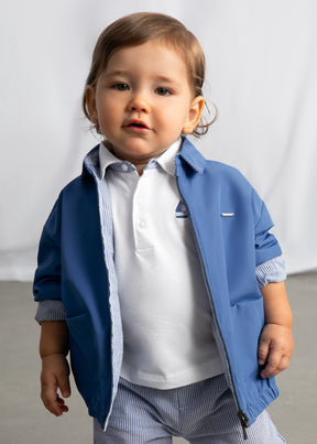 Chaqueta Cortavientos Reversible Capri - Minibhu