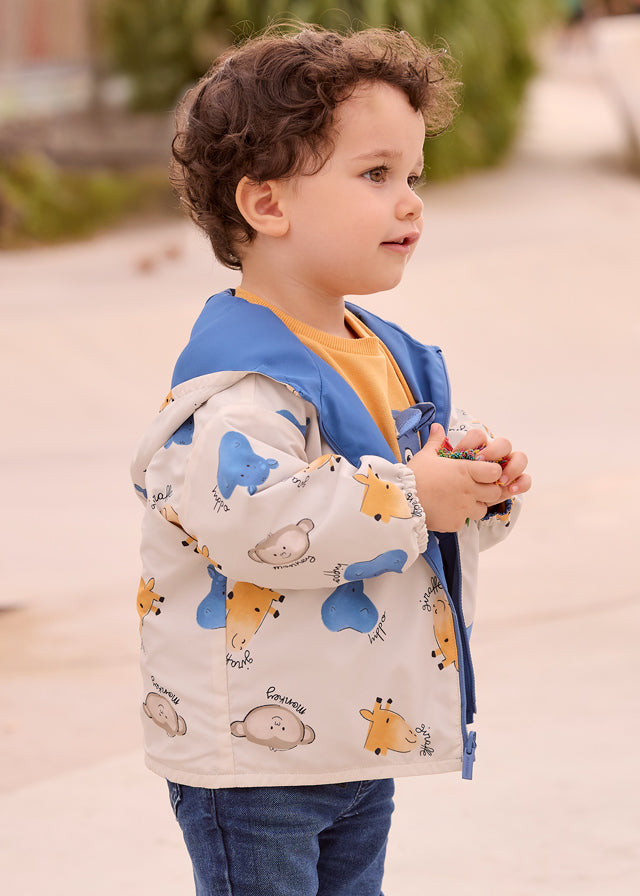 Cortavientos Reversible Happy Hippos
