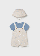 Pelele Peto Y Gorro Elephant