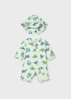 Conjunto Con Gorro Crocs And Hippos - Minibhu