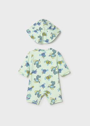 Conjunto Con Gorro Crocs And Hippos - Minibhu