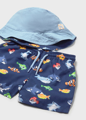 Conjunto Bañador Con Bucket Nemo - Minibhu