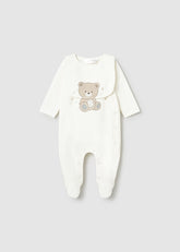 Pelele Largo y Babero Cookies