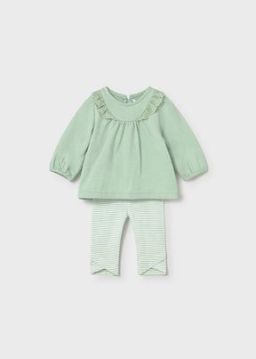 Conjuntos Leggings 4 Piezas Mint - Minibhu