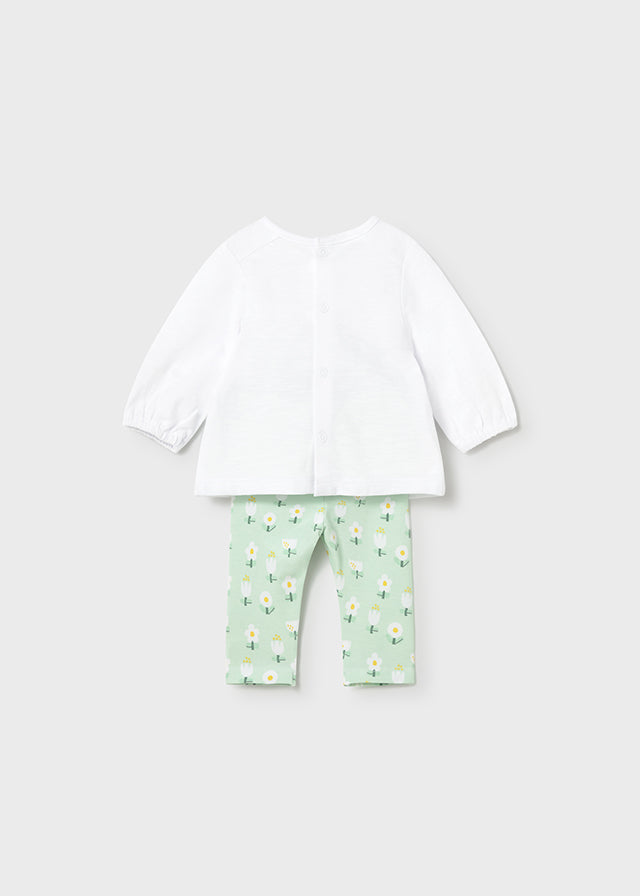 Conjuntos Leggings 4 Piezas Mint - Minibhu
