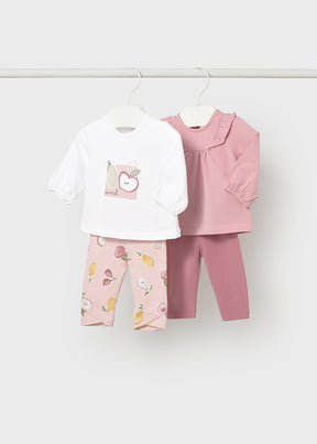 Set De Conjuntos Leggings Fruit Salad - Minibhu